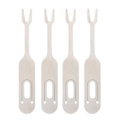 Kikkerland Huckleberry Campfire Forks 4 pc