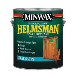 Minwax Helmsman 350 VOC Satin Clear Oil-Based Spar Urethane 1 gal