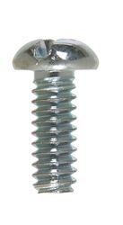 HILLMAN No. 10-24 Ga. X 1/2 in. L Combination Round Head Zinc-Plated Steel Machine Screws 100 pk