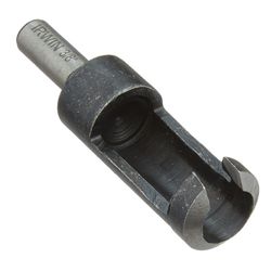 IRWIN 3/8 in. X 2 in. L High Carbon Steel Plug Cutter Round Shank 1 pc