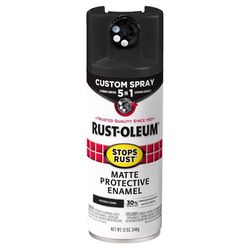 Rust-Oleum Stops Rust Matte Peppercorn Protective Enamel Spray Paint 12 oz