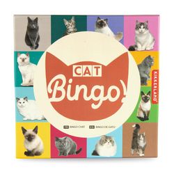 Kikkerland Cat BIngo Game Multicolored