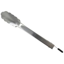 R&M International Corp International Stainless Steel Black/Silver Grill Tongs