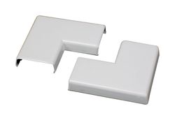 Legrand On-Wall 2.5 in. L Flat Elbow 2 pk