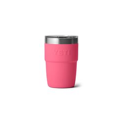 YETI Rambler 8 oz Tropical Pink BPA Free Ceramic Lined Stackable Tumbler with MagSlider Lid