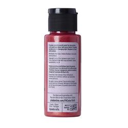 FolkArt Color Shift Metallic Raspberry Flash Craft Paint Exterior and Interior 2 oz