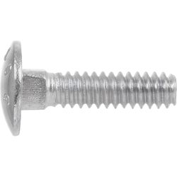 HILLMAN 1/4 in. X 2-1/4 in. L Zinc-Plated Steel Carriage Bolt 1 pk