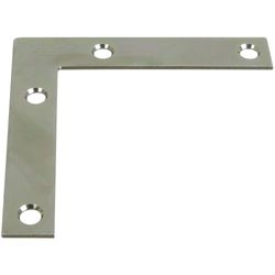 National Hardware WeatherGuard 3-1/2 in. H X 5/8 in. W X 0.07 in. D Zinc-Plated Steel Outside Corner