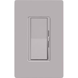 Lutron Diva Gray 150 W 3-Way Dimmer Switch 1 pk