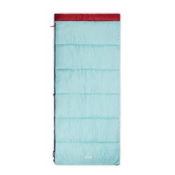 Coleman Flatlands Blue/Red Sleeping Bag 33 in. W X 75 in. L 1 pk