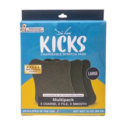 De' Vora Kicks Cat/Dog Scratch Pads 3 pk