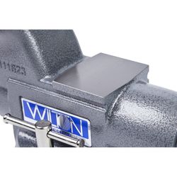Wilton 6.5 in. Cast Iron Tradesman Bench Vise 360 deg Swivel Base