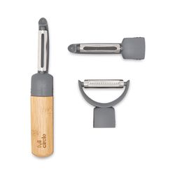 Full Circle Peel Good Hardened Stainless Steel 3-in-1 Peeler