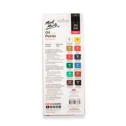 Mont Marte Assorted Art Paint Interior 12 ml