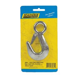 Seachoice Zinc-Plated Steel 3-7/8 in. L X 5/8 in. W Winch Hook 1 pk