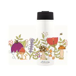 Liberty 20 oz Toadstool Multicolored BPA Free Vacuum Insulated Bottle