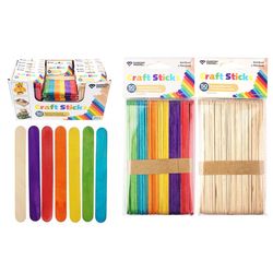 Diamond Visions Craft Sticks Assorted 50 pc
