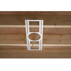 ETI Silver 6.22 in. W Mounting Plate
