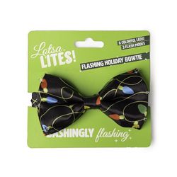 Lotsa Lites LED Multicolor Christmas Bow 5 in.