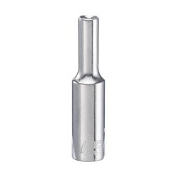 CRAFTSMAN 4-1/2 mm X 1/4 in. drive Metric 6 Point Deep Socket 1 pc