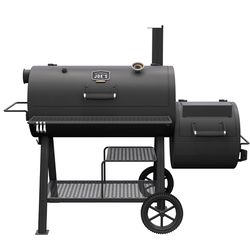 Oklahoma Joe's Highland Charcoal/Wood Offset Smoker Black