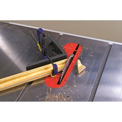 Rockler 10-3/8 in. L X 5-1/2 in. W 45 Degree Miter Sled Black 1 pc