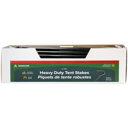 Coghlan's Black Tent Stakes 12.5 in. H X 0.45 in. W X 0.45 in. L 1 each