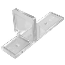 Amerimax 2 in. H X 2 in. W X 4 in. L Clear Polycarbonate Snow Guard