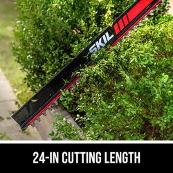 SKIL PWR CORE 40 HT2400C-11 24 in. 40 V Battery Hedge Trimmer Kit (Battery & Charger)