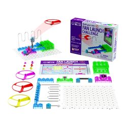 E-Blox Circuit Blox Fan Launch Challenge Toy Set Multicolored