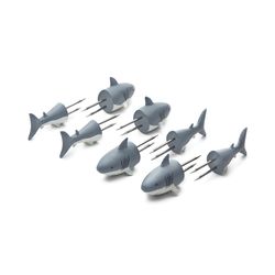 Outset Gray Plastic/Stainless Steel Corn Holder