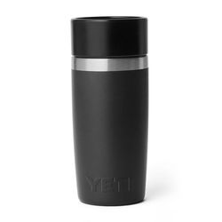 YETI Rambler 12 oz Black BPA Free Bottle with Hotshot Cap