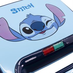 Uncanny Brands Disney 2 waffle Blue Metal Waffle Maker