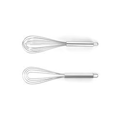 Fox Run Silver Stainless Steel Whisk Set