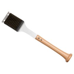 Baseball BBQ Steel/Wood Natural Grill Multi-Tool