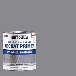 Rust-Oleum Concrete & Garage Recoat Gray Water-Based Acrylic Primer 1 gal