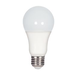 Satco A19 E26 (Medium) LED Bulb Warm White 100 Watt Equivalence 4 pk