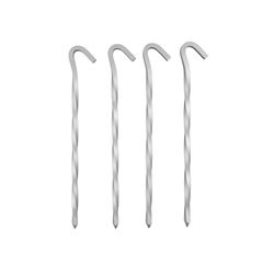 Coghlan's Silver Tent Pegs 9 in. L 4 pk