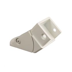 Fortress Railing Products 1 in. H X 1 in. W X 1 in. L Aluminum Stair Bracket Kit