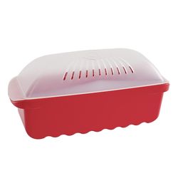 Nordic Ware Plastic Pasta Cooker 2.25 qt Red