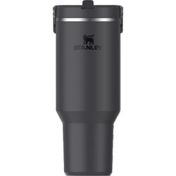 Stanley IceFlow Flip Straw 2.0 40 oz Black BPA Free Insulated Straw Tumbler