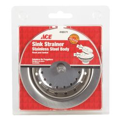 Ace 3-1/2 in. D Stainless Steel Basket Strainer Assembly