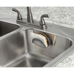 Spectrum Cora 2.25 in. L X 4-1/2 in. W X 3 in. H Plastic Sponge Holder
