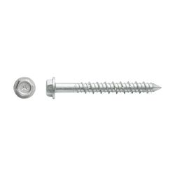 Big Timber 3/16 in. Ga. X 1 3/4 in. L Hex Drive Hex Head High/Low Concrete Screws
