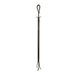 Panacea Black Powder Coated Steel Fireplace Tongs