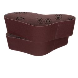 3M 24 in. L X 3 in. W Aluminum Oxide Sanding Belt 50 Grit Coarse 2 pk