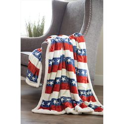 Carstens Inc 68 in. L Multicolored Polyester Throw blanket