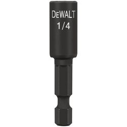 DeWalt Impact Ready 1/4 in. X 1-7/8 in. L Black Oxide Nut Driver 1 pc