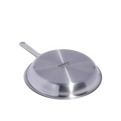 Made In Cookware Stainless Steel Fry Pan 12 in. Black/Silver