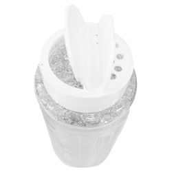 Bazic Products Metallic Iridescent Glitter Shaker Exterior and Interior 16 oz